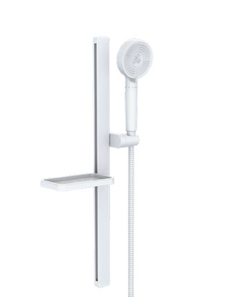 SB26353690-01WT<br/>钻孔较少的滑动式储物拉杆可调节淋浴臂
